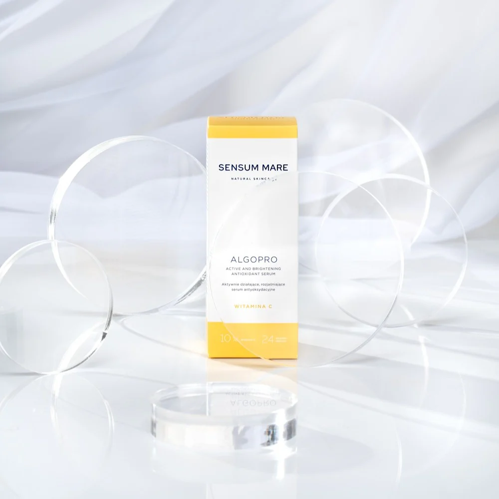 Algopro aktywnie działające rozjaśniające serum antyoksydacyjne z 10% witaminą C 30ml - Image 2