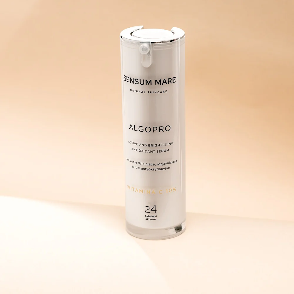 Algopro aktywnie działające rozjaśniające serum antyoksydacyjne z 10% witaminą C 30ml - Image 3
