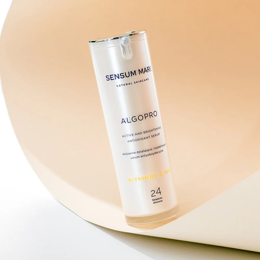 Algopro aktywnie działające rozjaśniające serum antyoksydacyjne z 10% witaminą C 30ml - Image 6