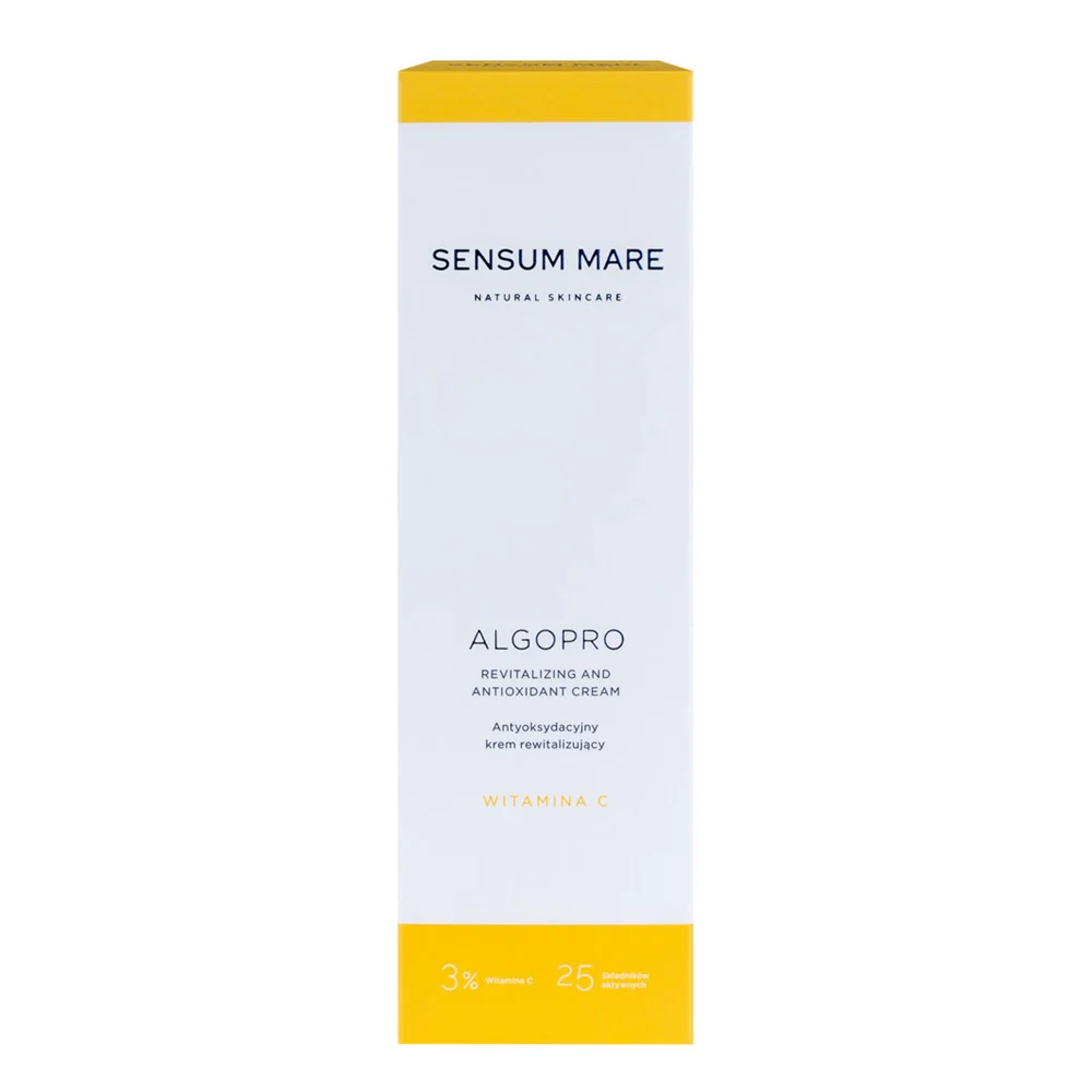 Algopro antyoksydacyjny rewitalizujący krem do twarzy z 3% witaminą C 50ml - Image 5
