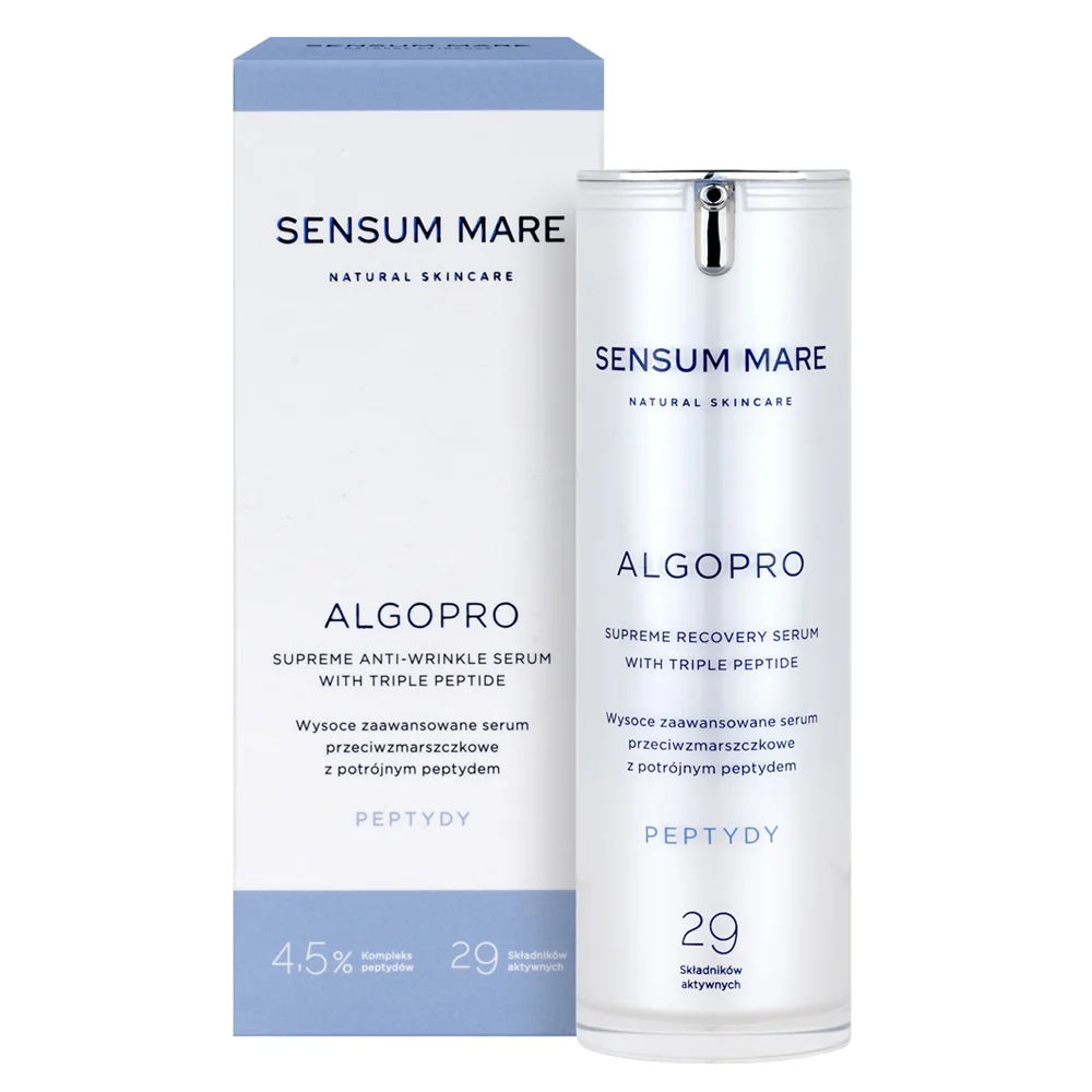 Algopro wysoce zaawansowane serum przeciwzmarszczkowe z potrójnym peptydem 30ml