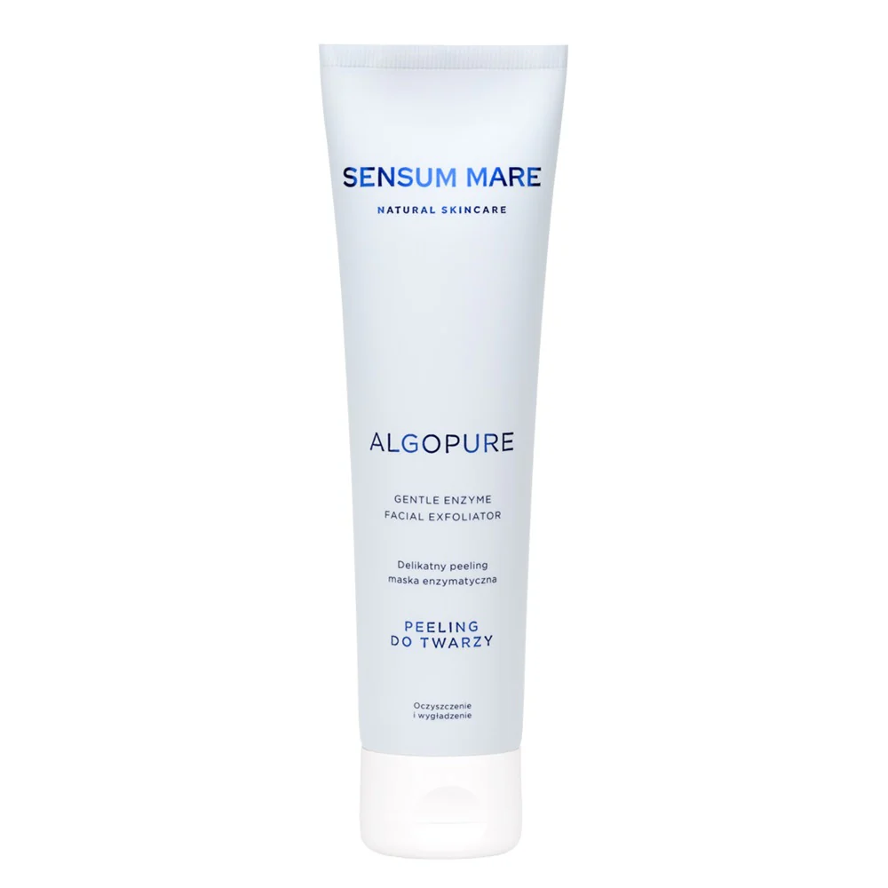 Algopure delikatny peeling-maska enzymatyczna o działaniu oczyszczającym i wygładzającym 100ml