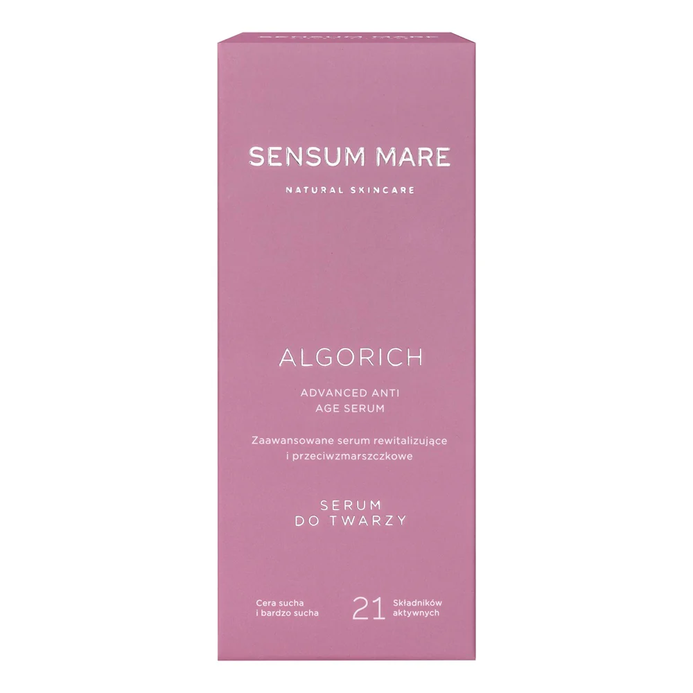 Algorich zaawansowane serum rewitalizujące i przeciwzmarszczkowe do skóry suchej i bardzo suchej 30ml - Image 5