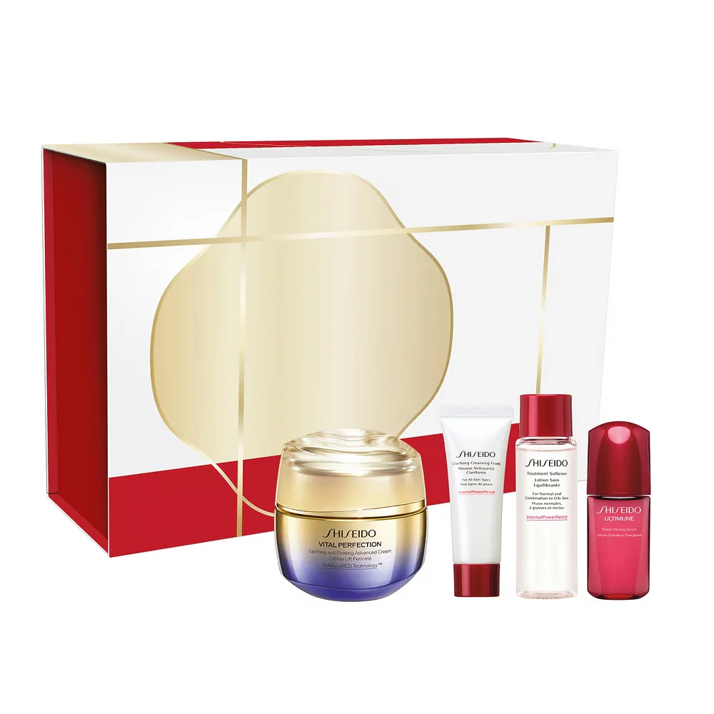 Lifting and Firming Ritual zestaw krem przeciwstarzeniowy 50ml + pianka oczyszczająca 15ml + lotion do twarzy 30ml + serum przeciwstarzeniowe 10ml