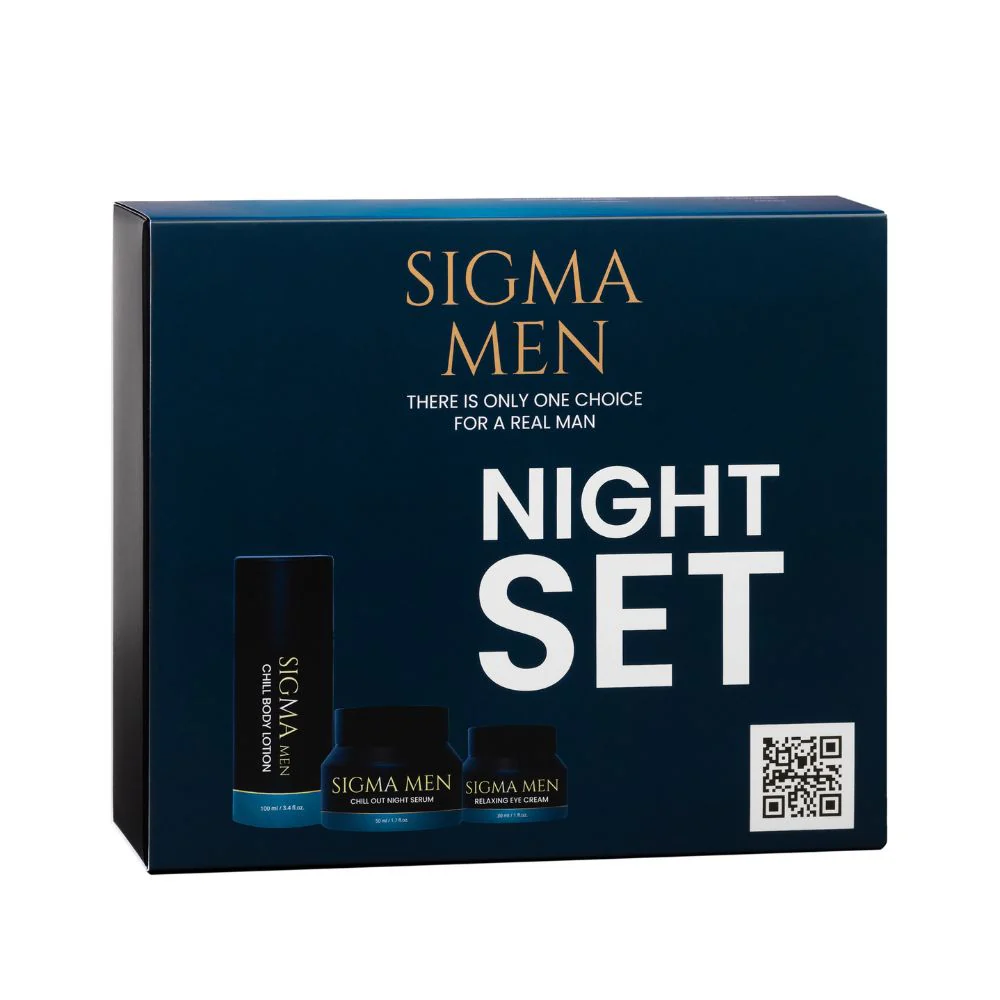 Night Set zestaw lekki balsam do ciała 100ml + serum na noc 50ml + krem pod oczy 30ml
