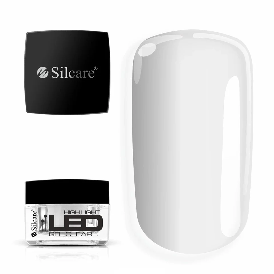 High Light LED Gel Clear jednofazowy żel do paznokci 30g - Image 2