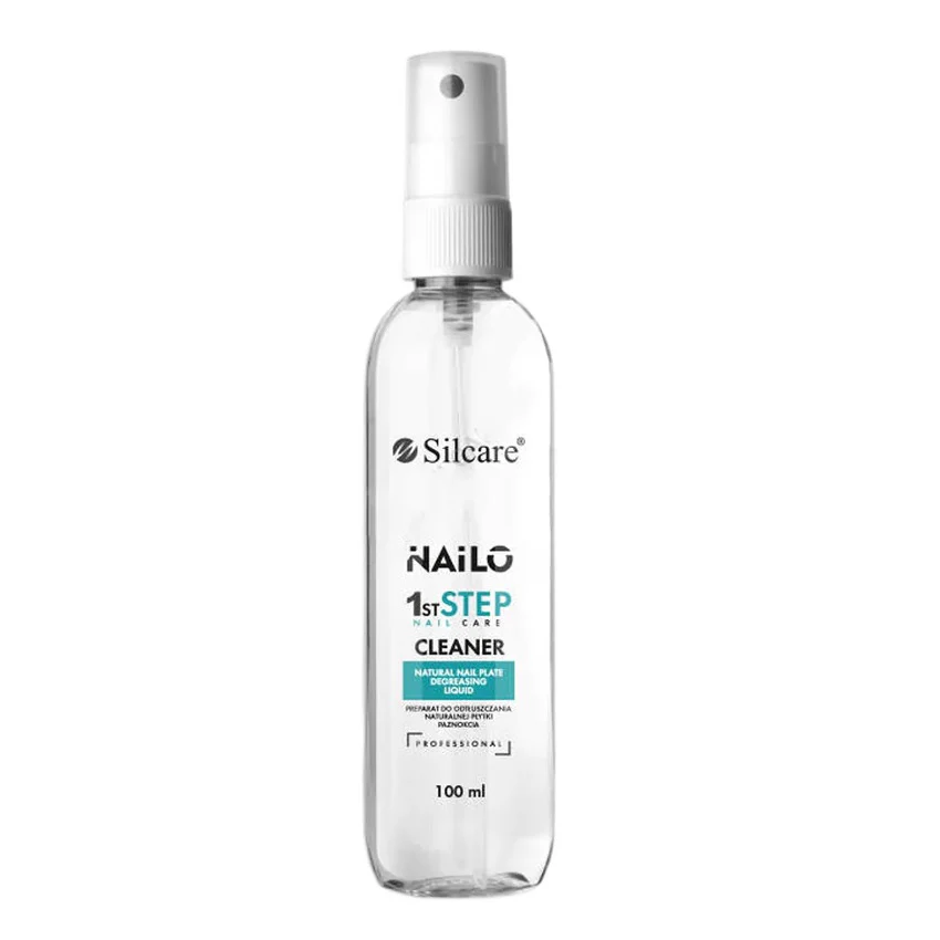 Nailo Cleaner preparat do odtłuszczania płytki paznokcia z atomizerem 100ml