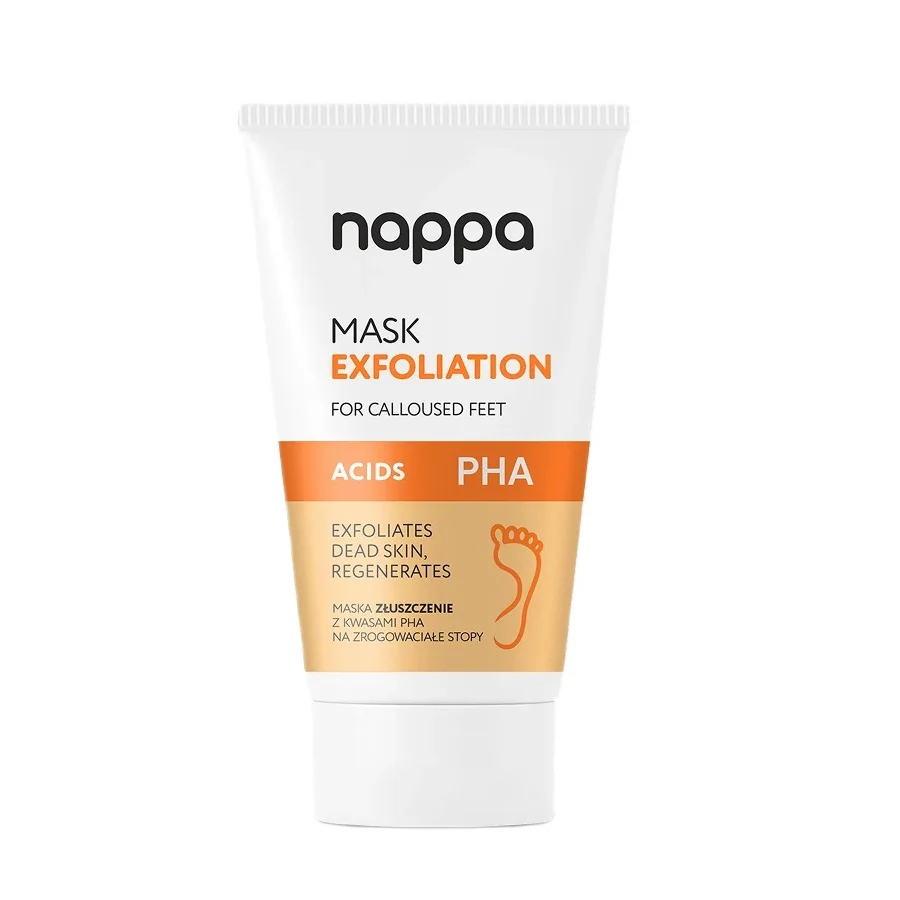 Nappa maska złuszczająca na zrogowaciałe stopy Kwasy PHA 150ml