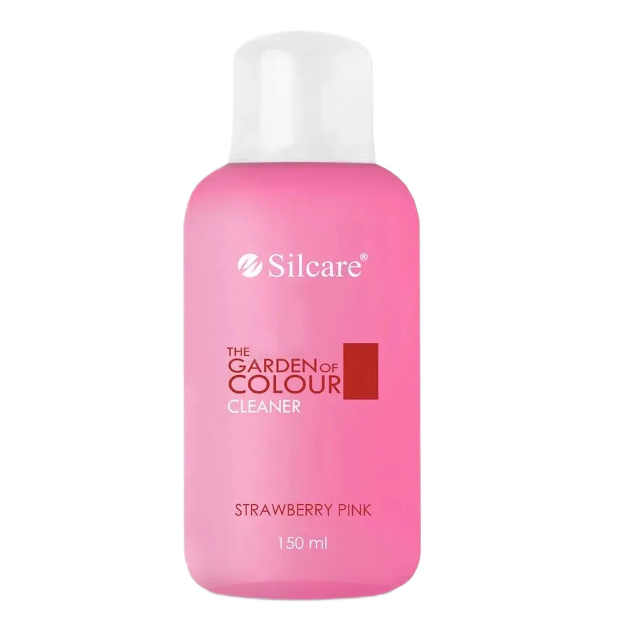 The Garden of Colour Cleaner płyn do odtłuszczania płytki paznokcia Strawberry Pink 150ml