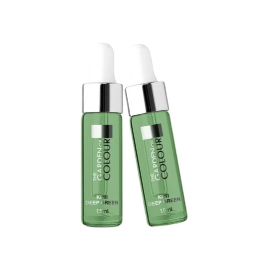 The Garden of Colour Regenerating Cuticle and Nail Oil oliwka do paznokci z pipetą Kiwi Deep Green 15ml