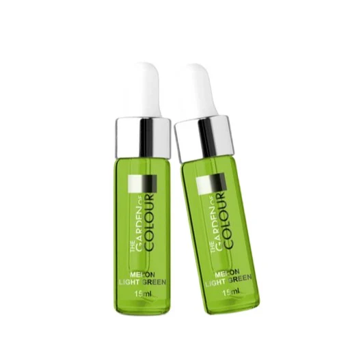 The Garden of Colour Regenerating Cuticle and Nail Oil oliwka do paznokci z pipetą Melon Light Green 15ml