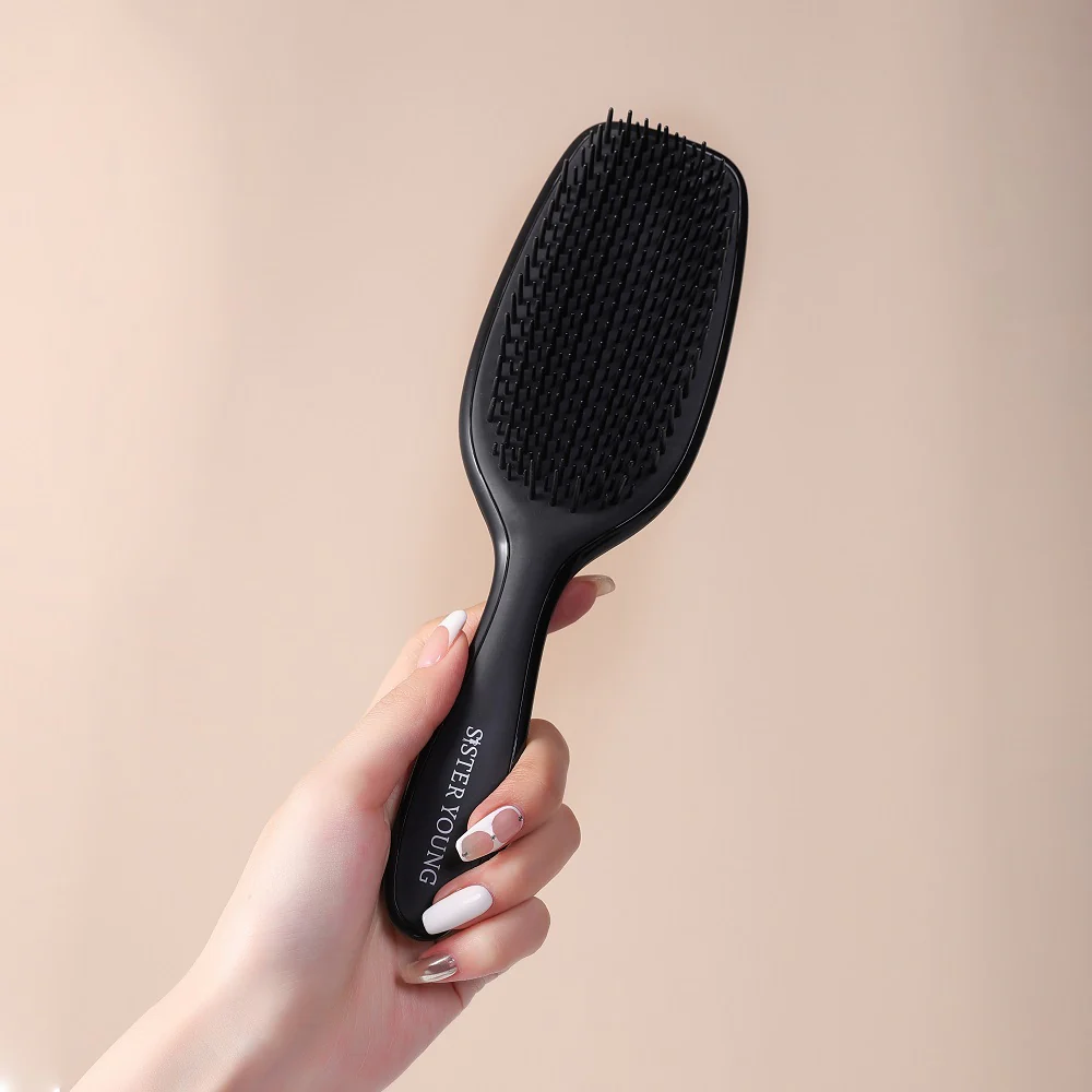 Ayla Hair Brush szczotka do rozczesywania włosów Black - Image 5