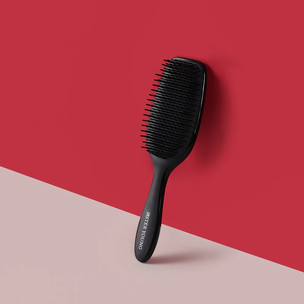 Ayla Hair Brush szczotka do rozczesywania włosów Black - Image 6
