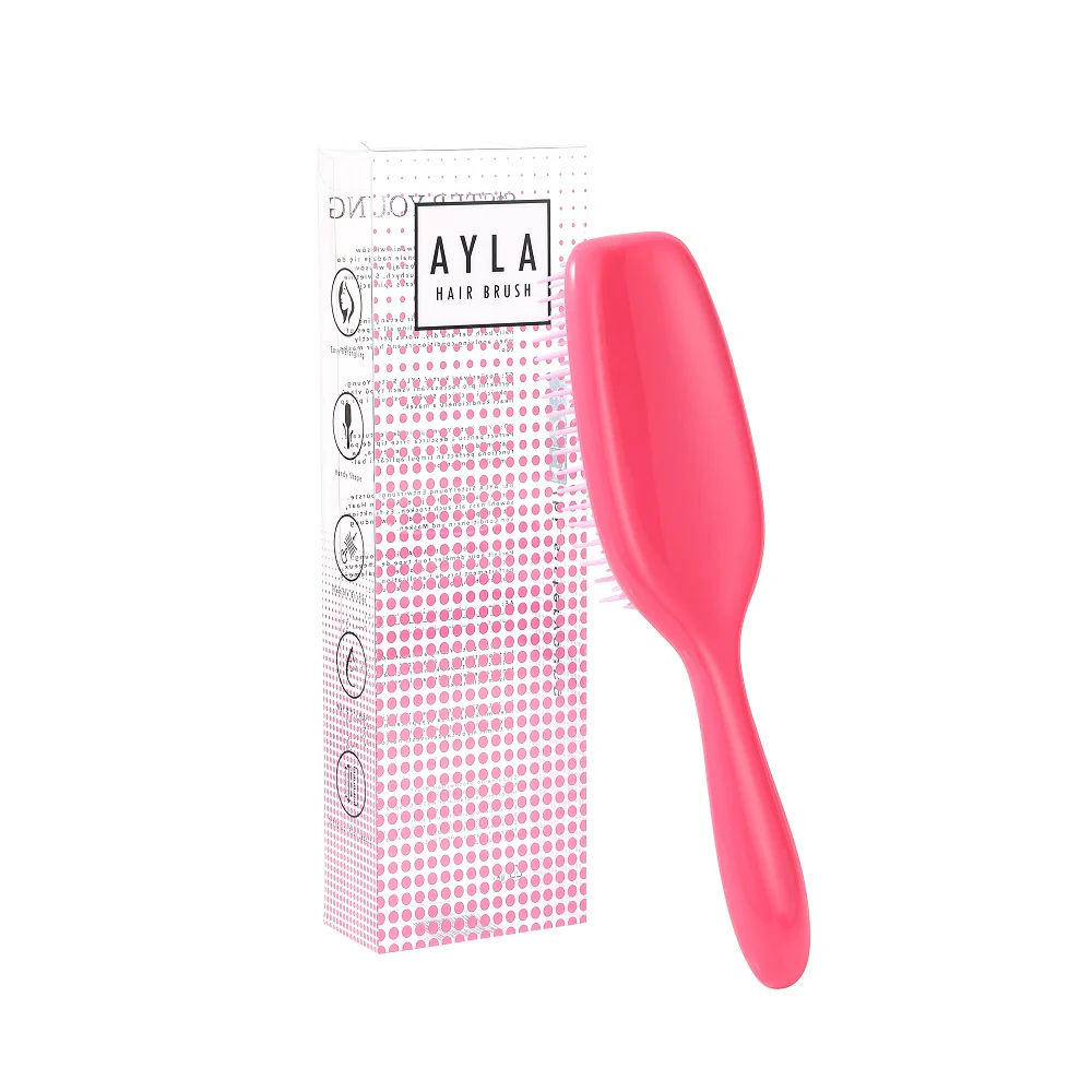 Ayla Hair Brush szczotka do rozczesywania włosów Pink - Image 4
