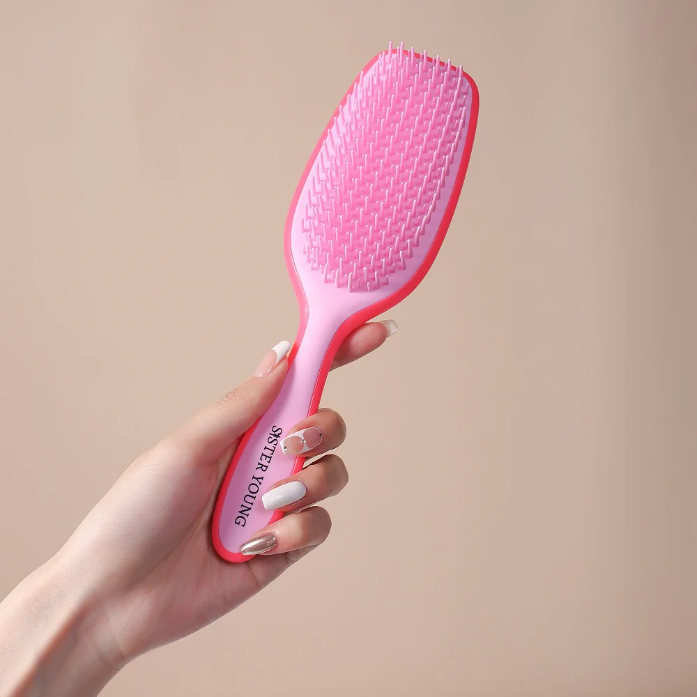 Ayla Hair Brush szczotka do rozczesywania włosów Pink - Image 5