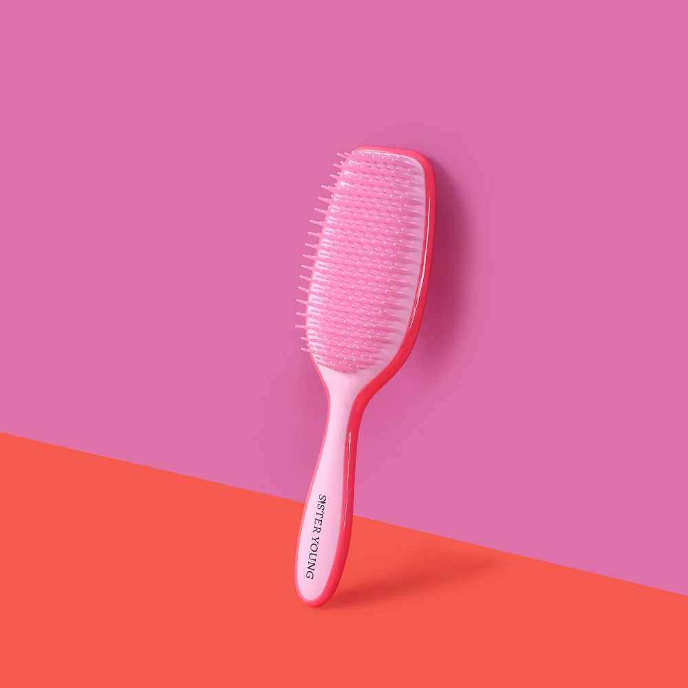 Ayla Hair Brush szczotka do rozczesywania włosów Pink - Image 6