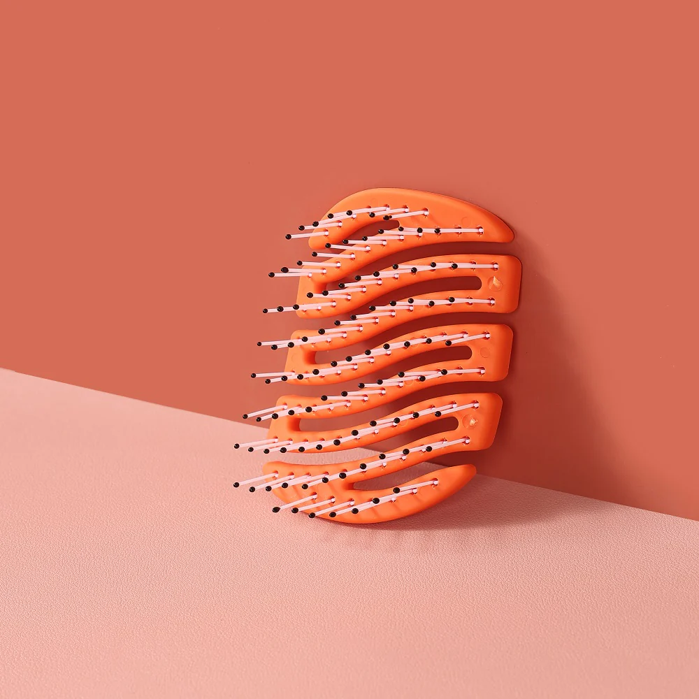 Mila Pocket Hair Brush mała szczotka do włosów Apricot - Image 2