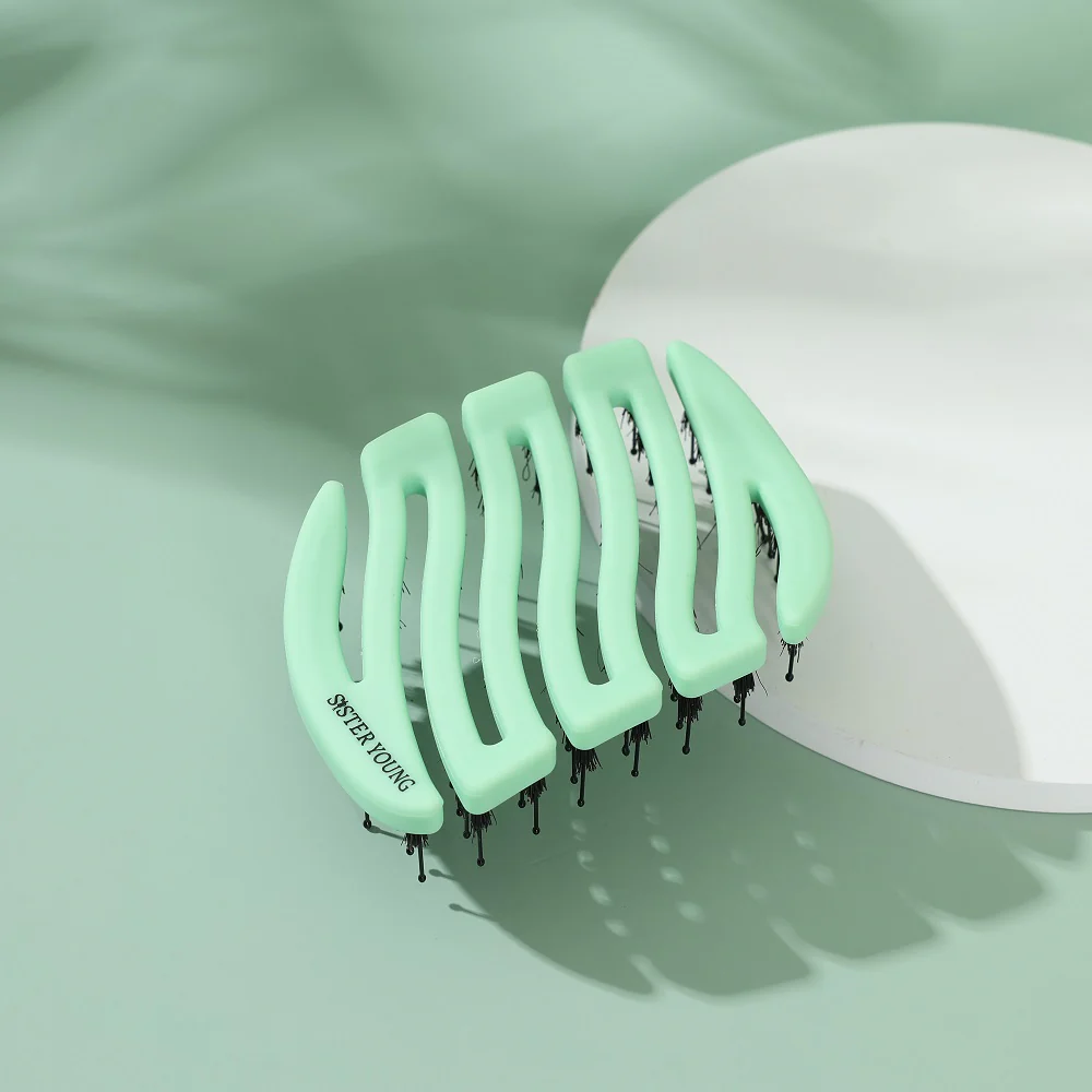 Mila Pocket Hair Brush mała szczotka do włosów Fresh Mint - Image 3