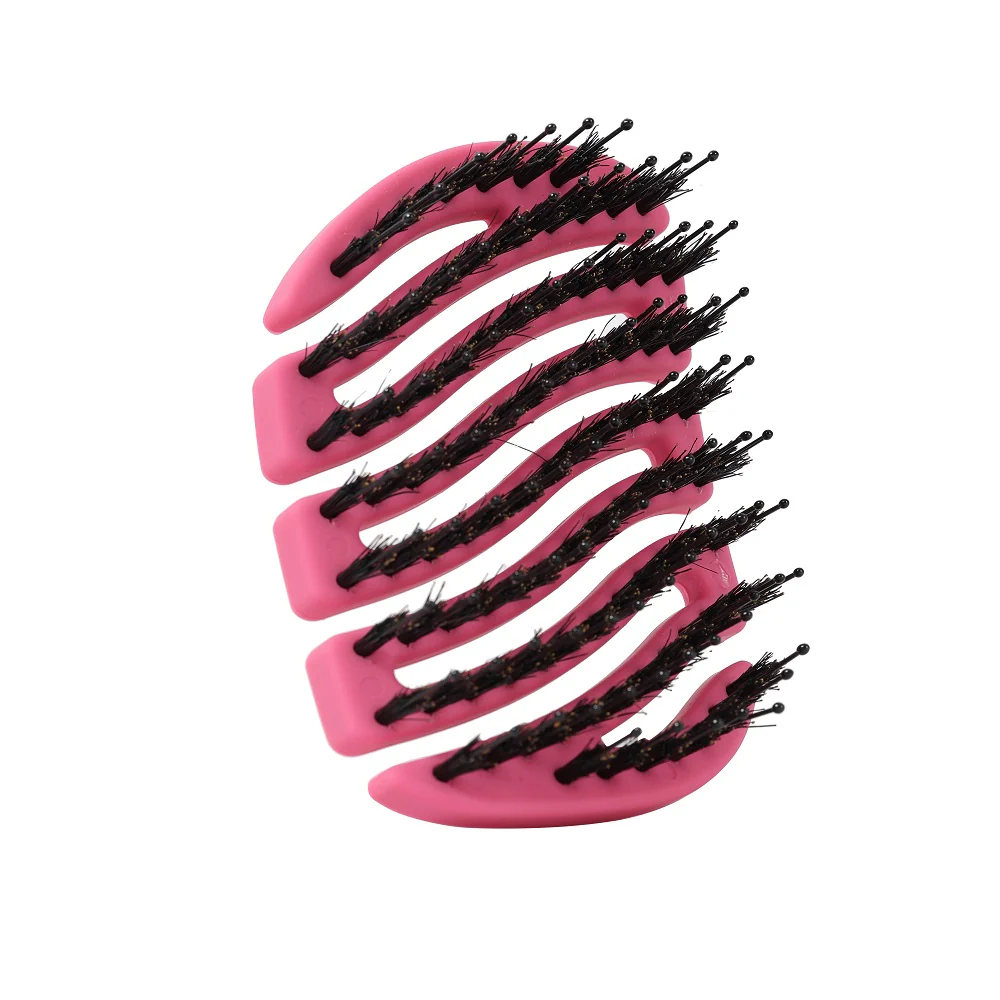 Mila Pocket Hair Brush mała szczotka do włosów Fuchsia - Image 3