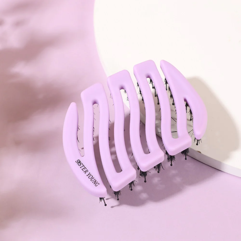 Mila Pocket Hair Brush mała szczotka do włosów Liliac - Image 4