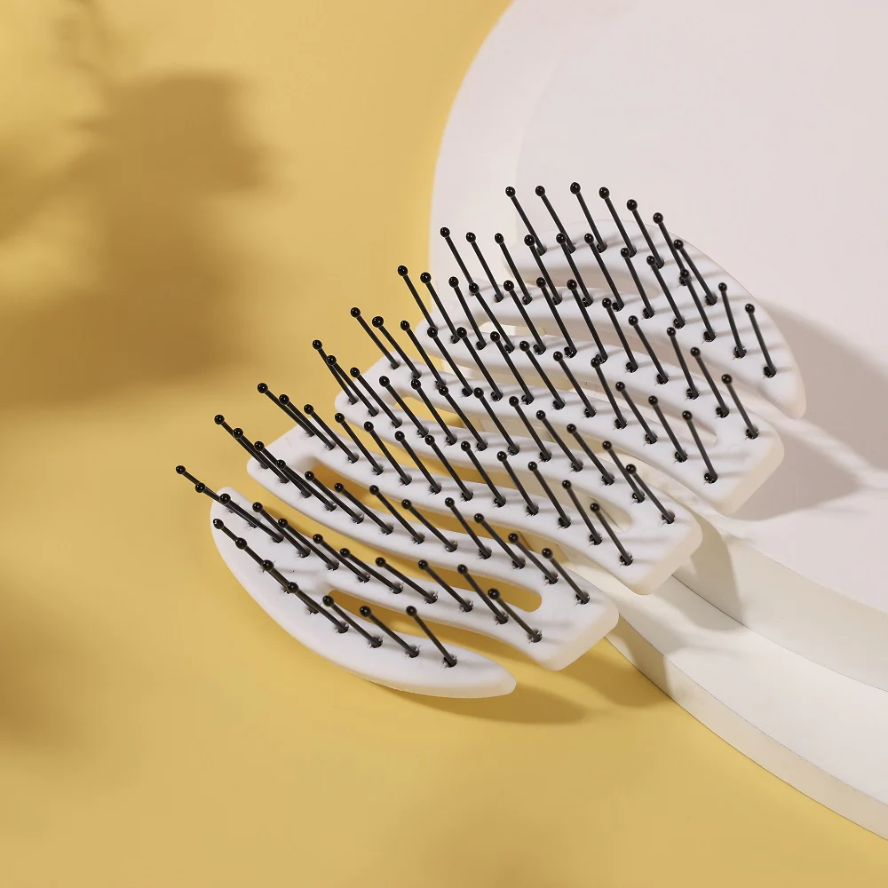 Mila Pocket Hair Brush mała szczotka do włosów White - Image 2