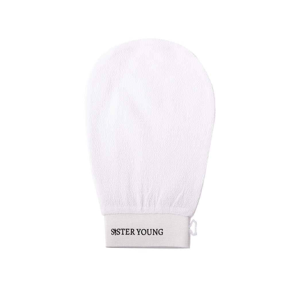 Nova Exfoliating Glove złuszczająca rękawica do peelingu ciała White