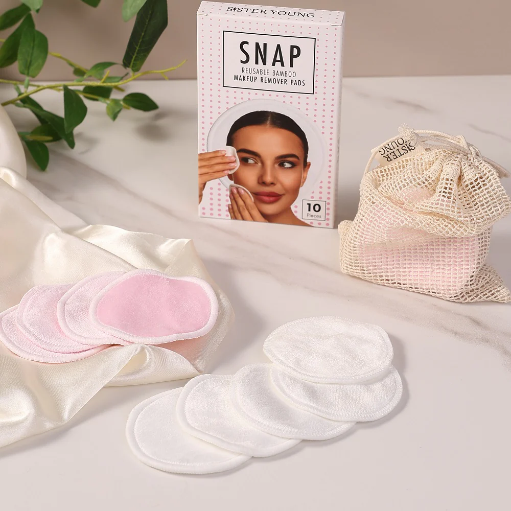 Snap Pads bambusowe płatki wielokrotnego użycia 10szt - Image 7