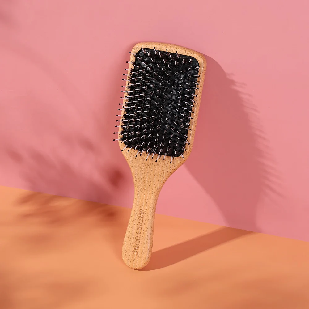 Vera Hair Brush drewniana szczotka do włosów - Image 2