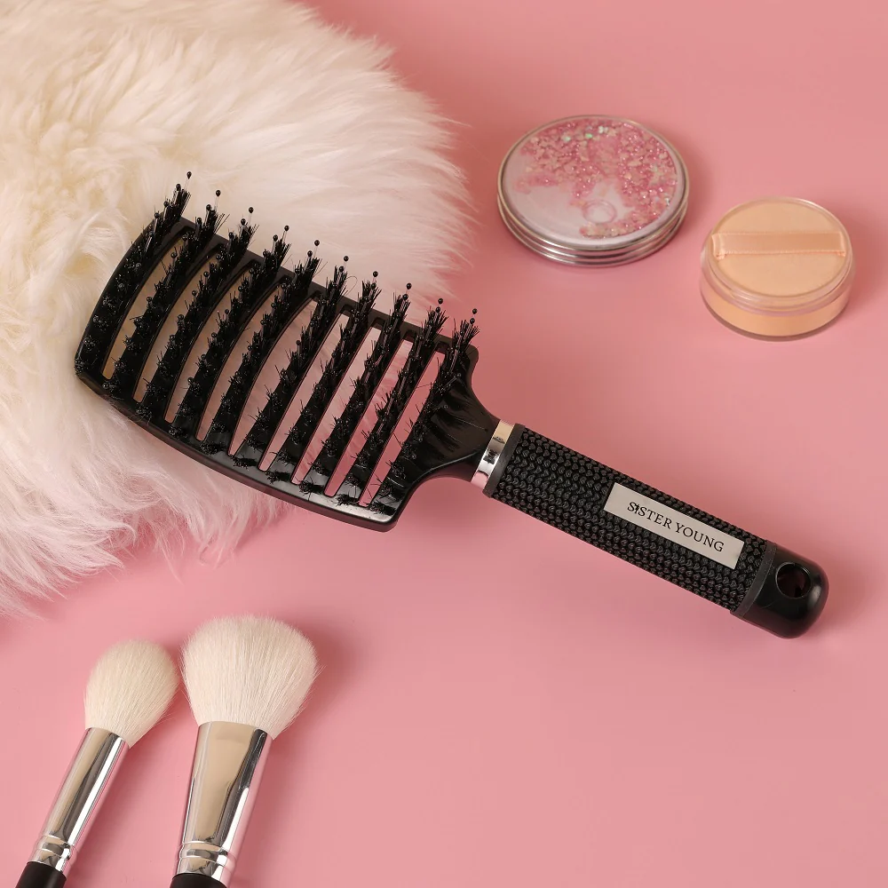 Zoco Hair Brush szczotka do włosów Black - Image 3