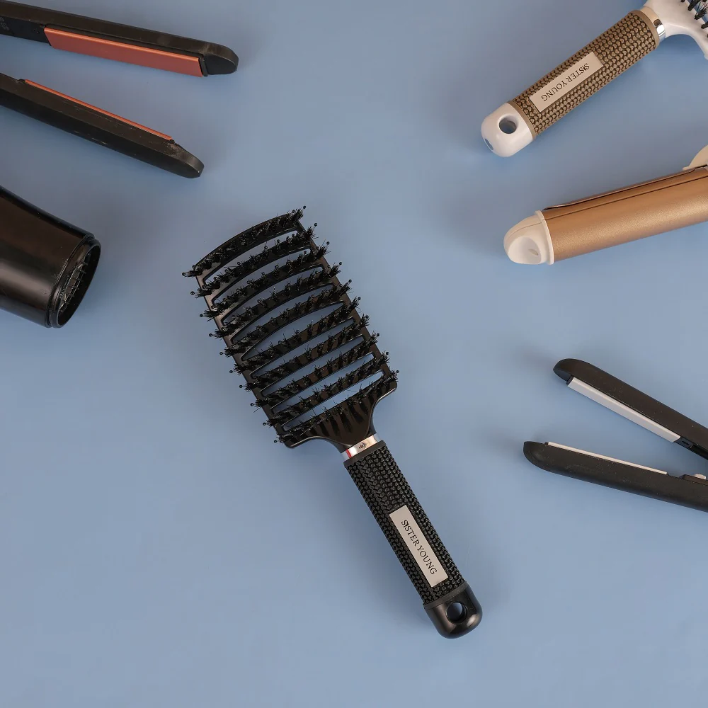 Zoco Hair Brush szczotka do włosów Black - Image 5