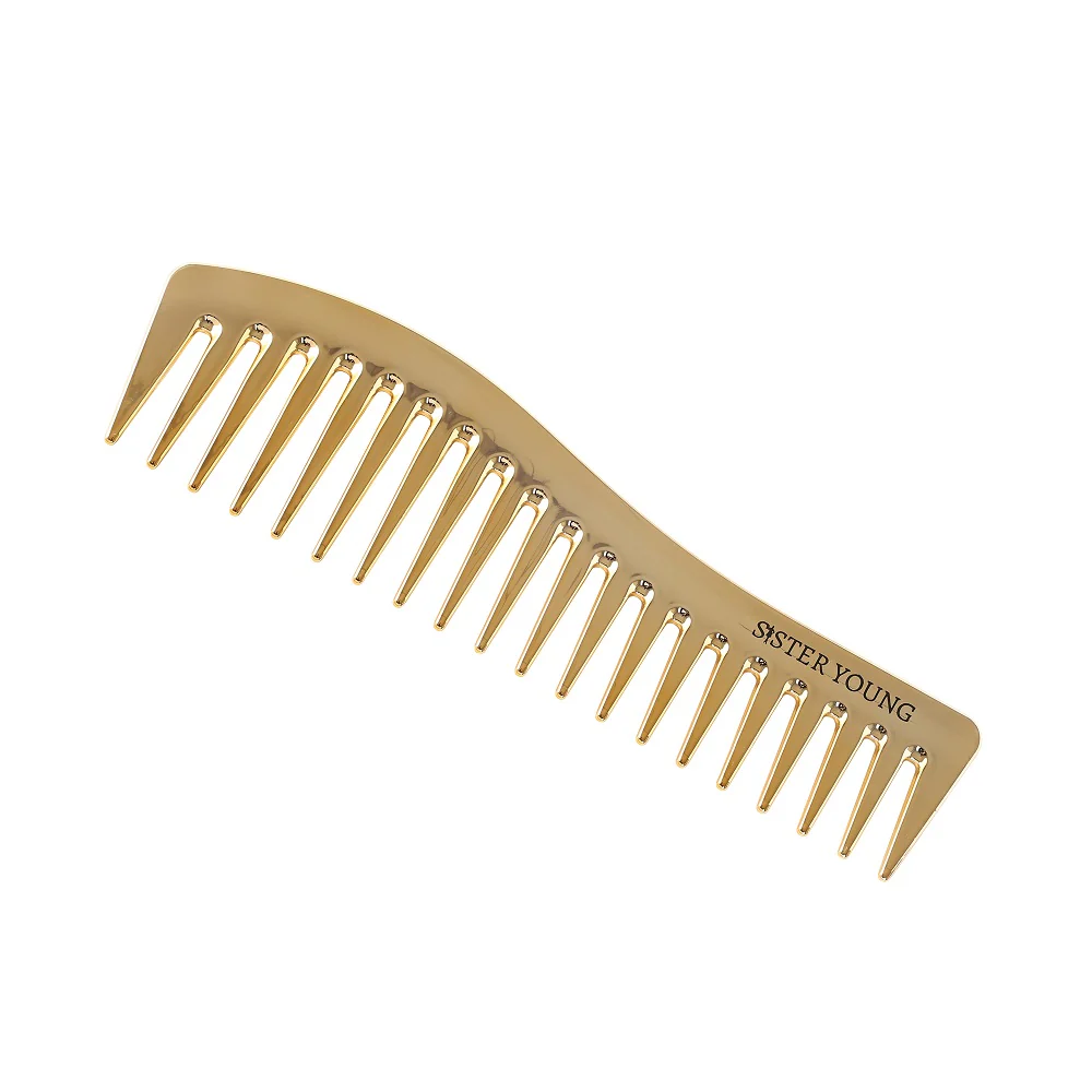 Zuri Styling Hair Comb grzebień do włosów Gold