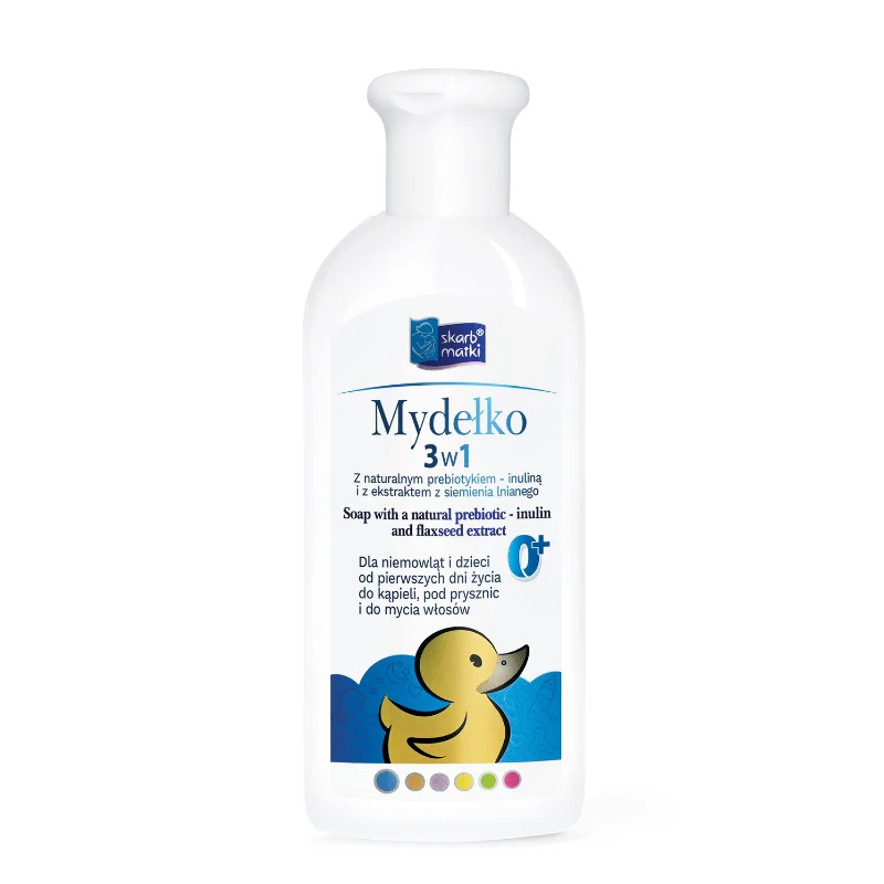 Mydełko 3w1 dla niemowląt i dzieci 250ml