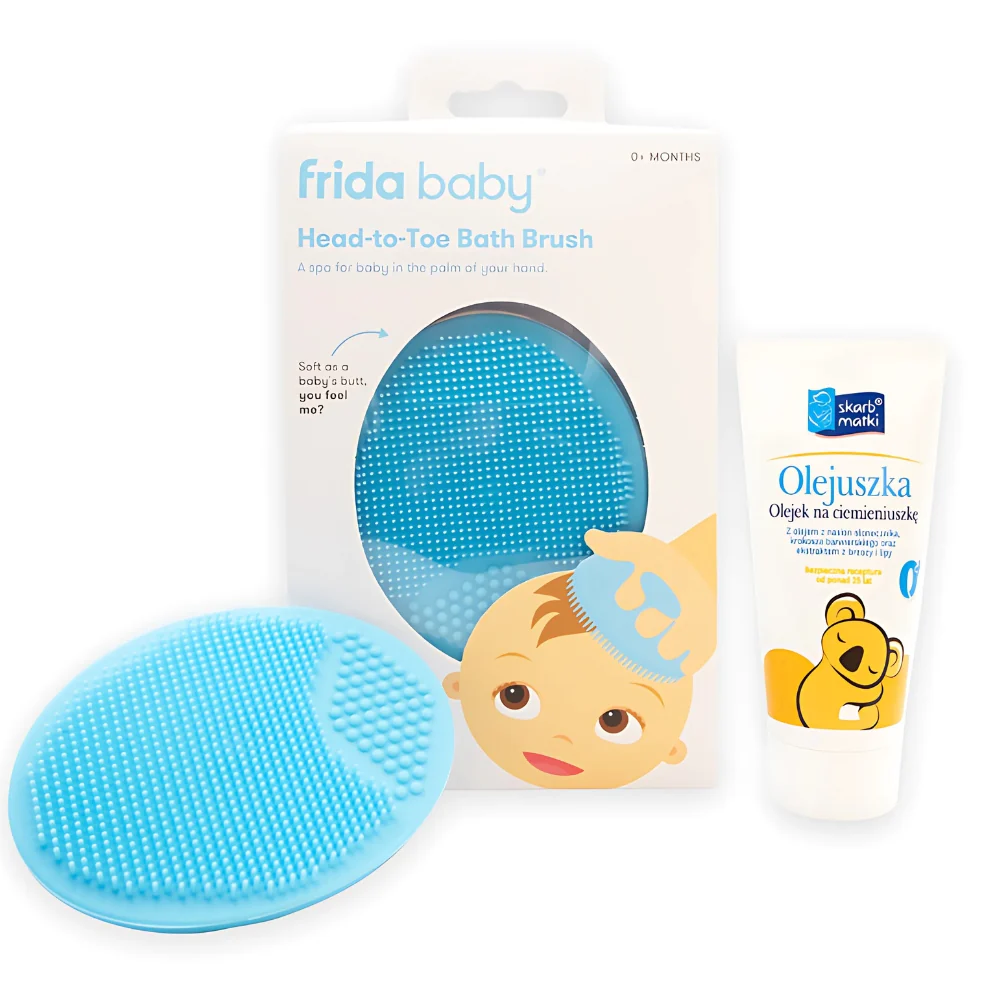 Zestaw olejek na ciemieniuszkę 30ml + myjka Derma Frida - Image 2