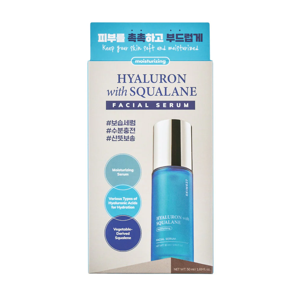 Hyaluron with Squalane głęboko nawilżające serum do twarzy 50ml - Image 2