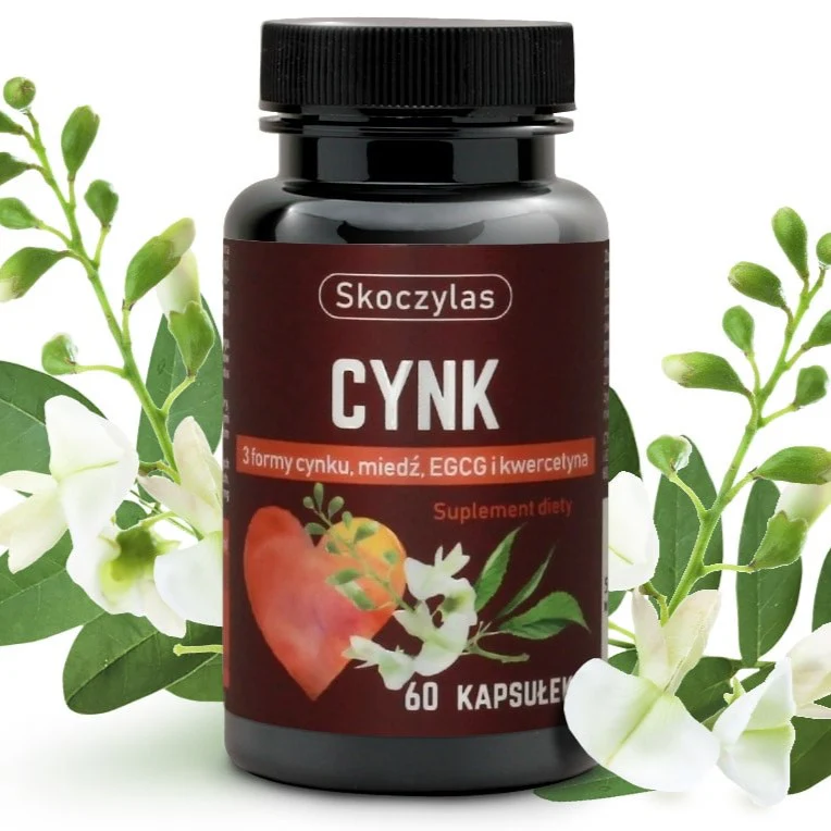Cynk 3 formy miedź + EGCG + kwercetyna suplement diety 60 kapsułek - Image 2
