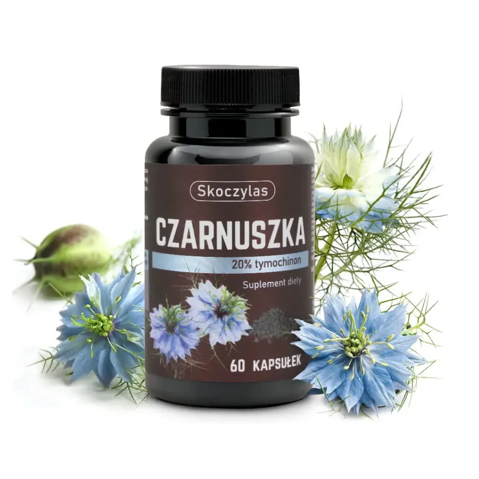 Czarnuszka 20% tymochinon suplement diety 60 kapsułek - Image 2