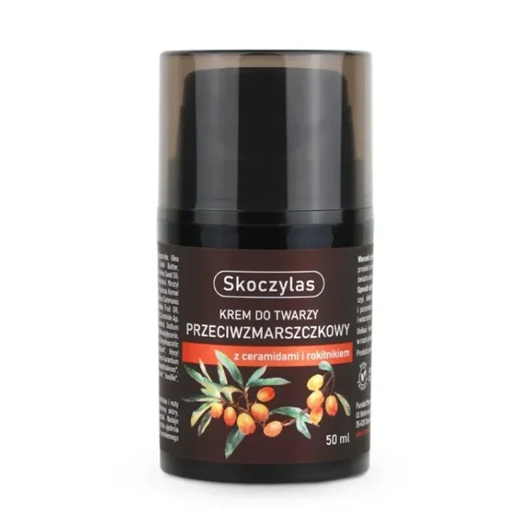 Krem do twarzy przeciwzmarszczkowy z ceramidami i rokitnikiem 50ml