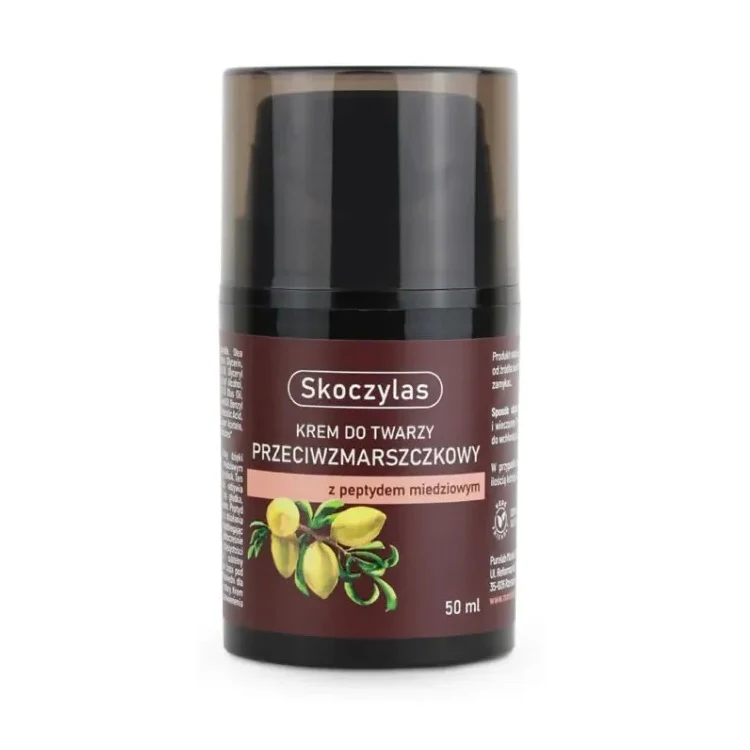 Krem do twarzy przeciwzmarszczkowy z peptydem miedziowym 50ml