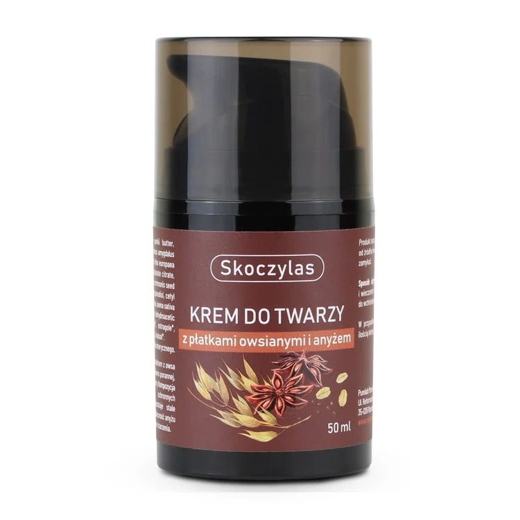 Krem do twarzy z płatkami owsianymi i anyżem 50ml
