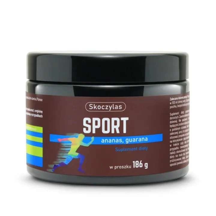 Sport ananas + quarana suplement diety 186g