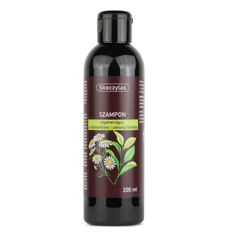 Szampon regenerujący z rumiankiem i zieloną herbatą 200ml