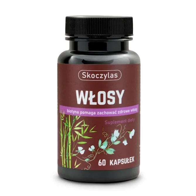 Włosy L-cysteina + biotyna + L-metionina suplement diety 60 kapsułek