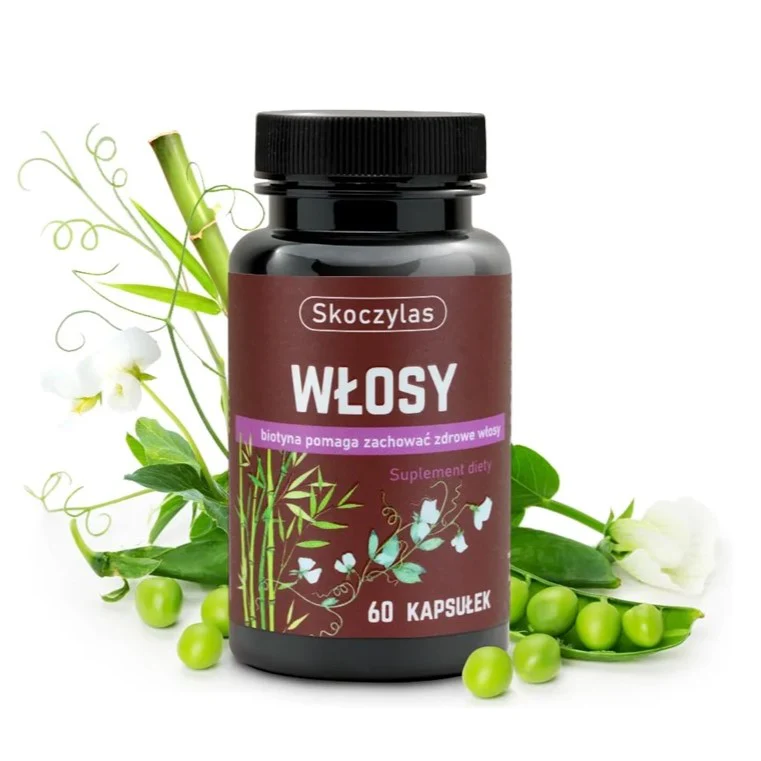Włosy L-cysteina + biotyna + L-metionina suplement diety 60 kapsułek - Image 2