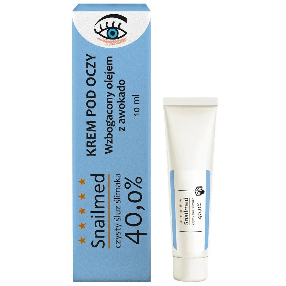Pielęgnacyjny krem pod oczy ze śluzem ślimaka 10ml