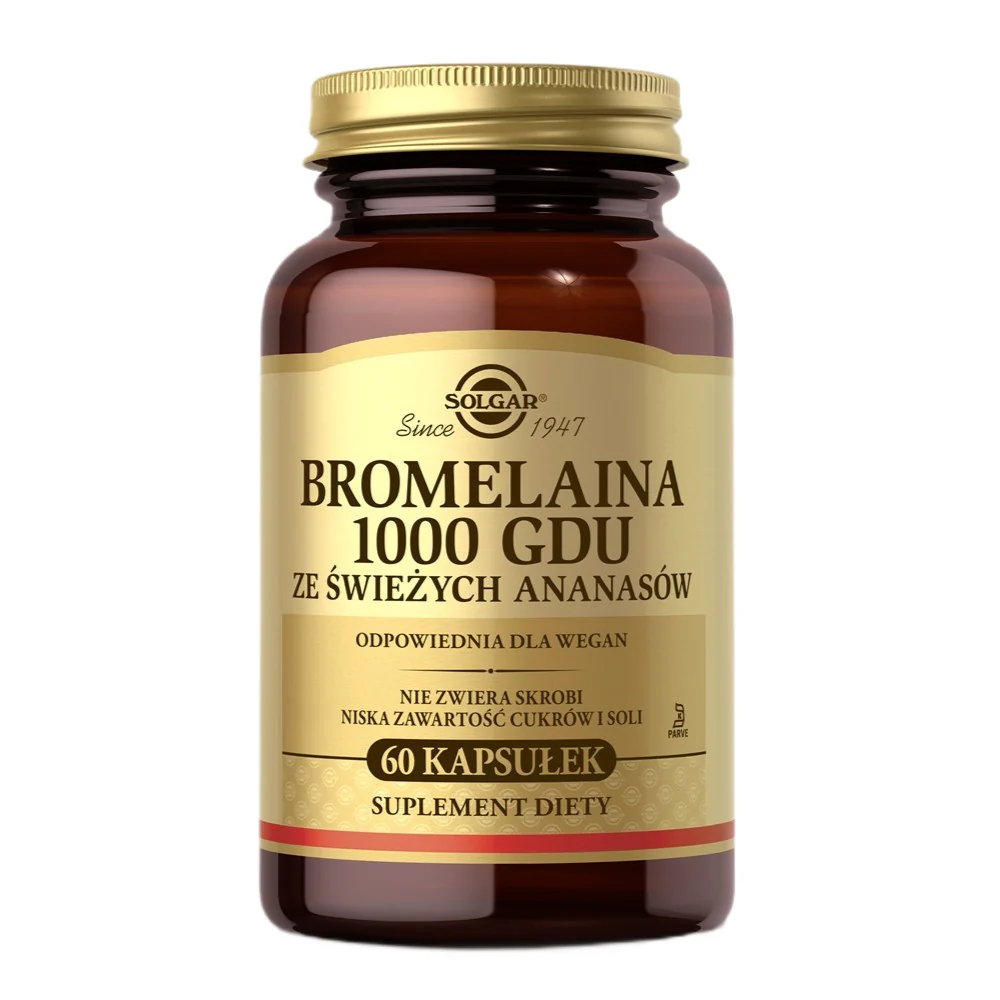Bromelaina suplement diety 60 kapsułek