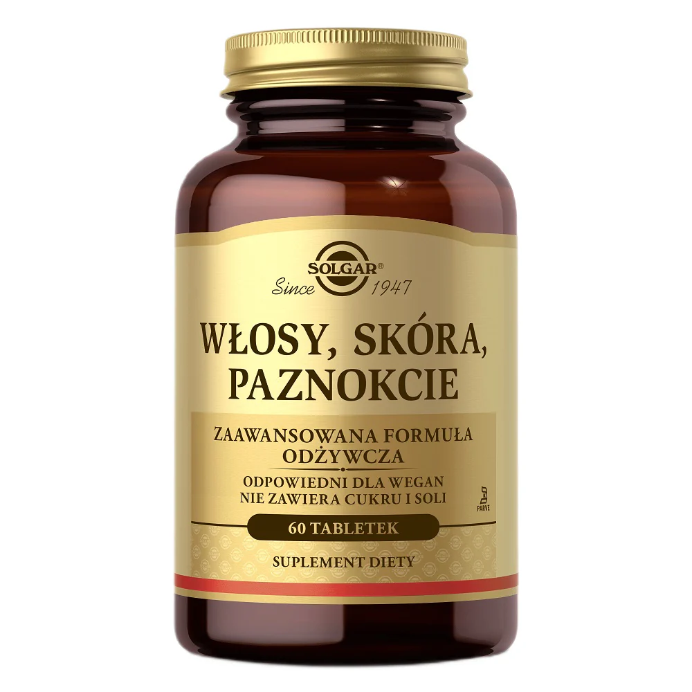 Włosy Skóra Paznokcie suplement diety 60 tabletek