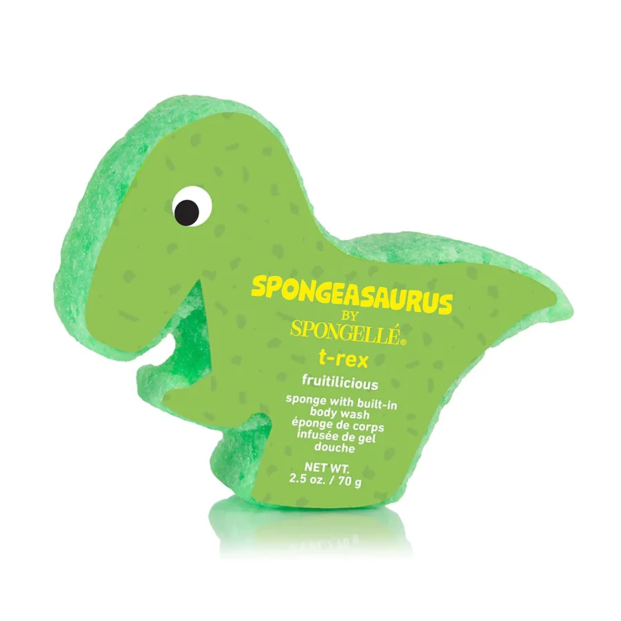 Spongeasaurus gąbka nasączona mydłem do mycia ciała dla dzieci T-Rex - Image 3