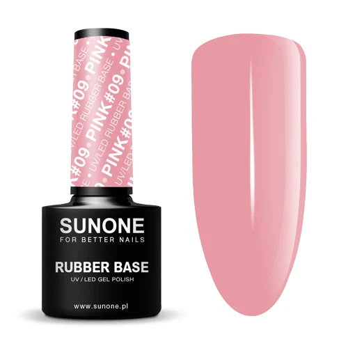 Rubber Base baza kauczkowa Pink #09 5g