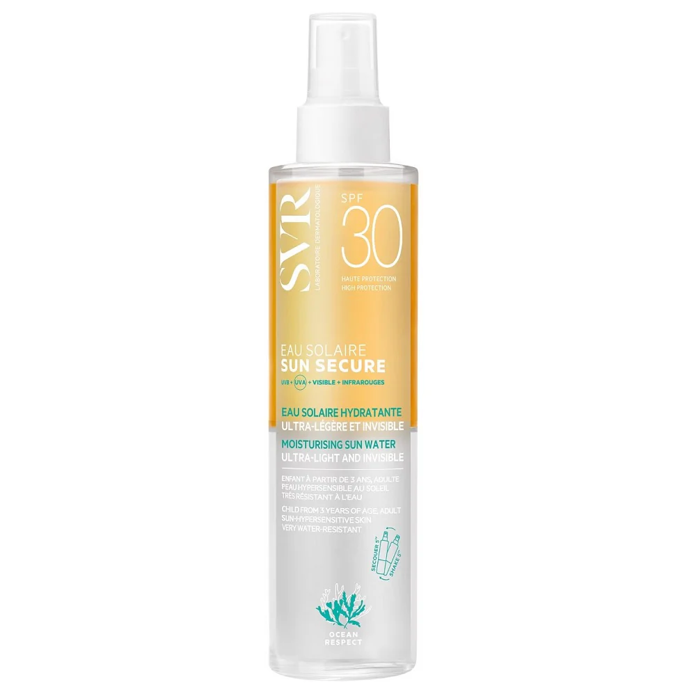 Sun Secure Eau Solaire SPF30 odświeżająca woda w sprayu 200ml