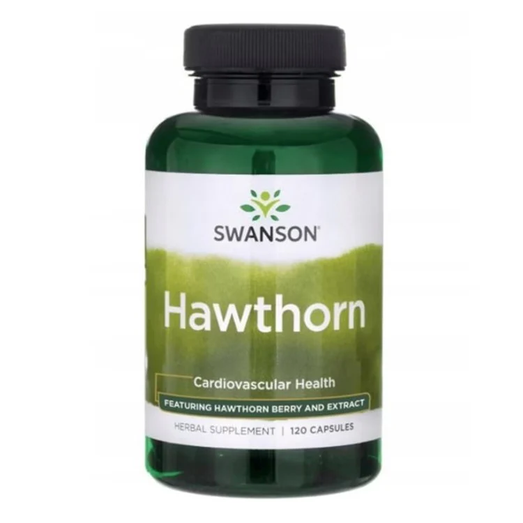 Hawthorn suplement diety wspierający zdrowie układu sercowo-naczyniowego 120 kapsułek